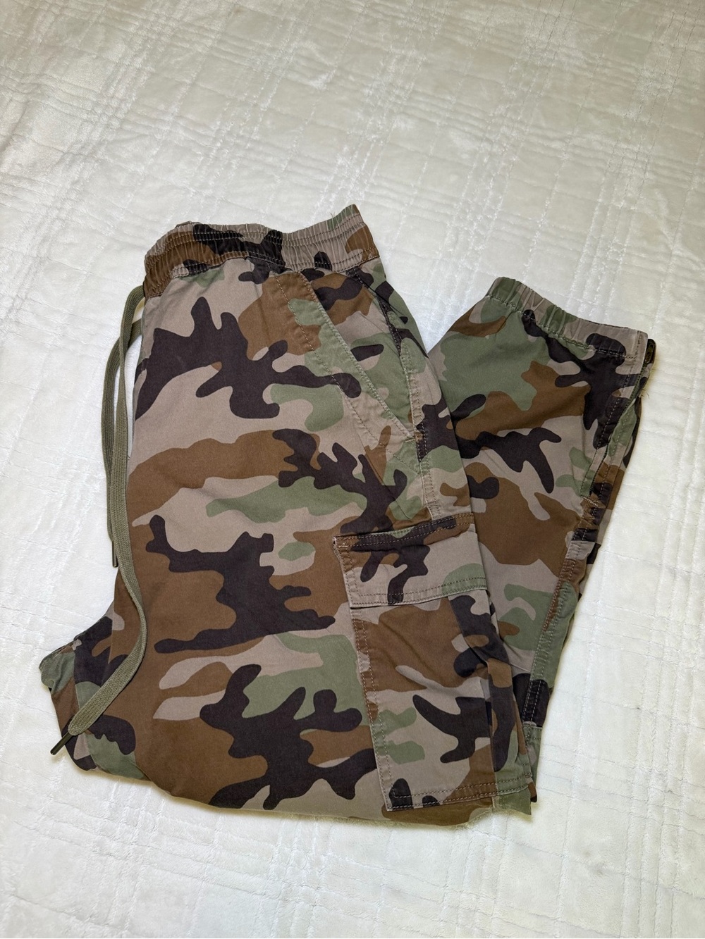 Polo by Ralph Lauren Men's Camo Cargo Pants Green/Brown size large